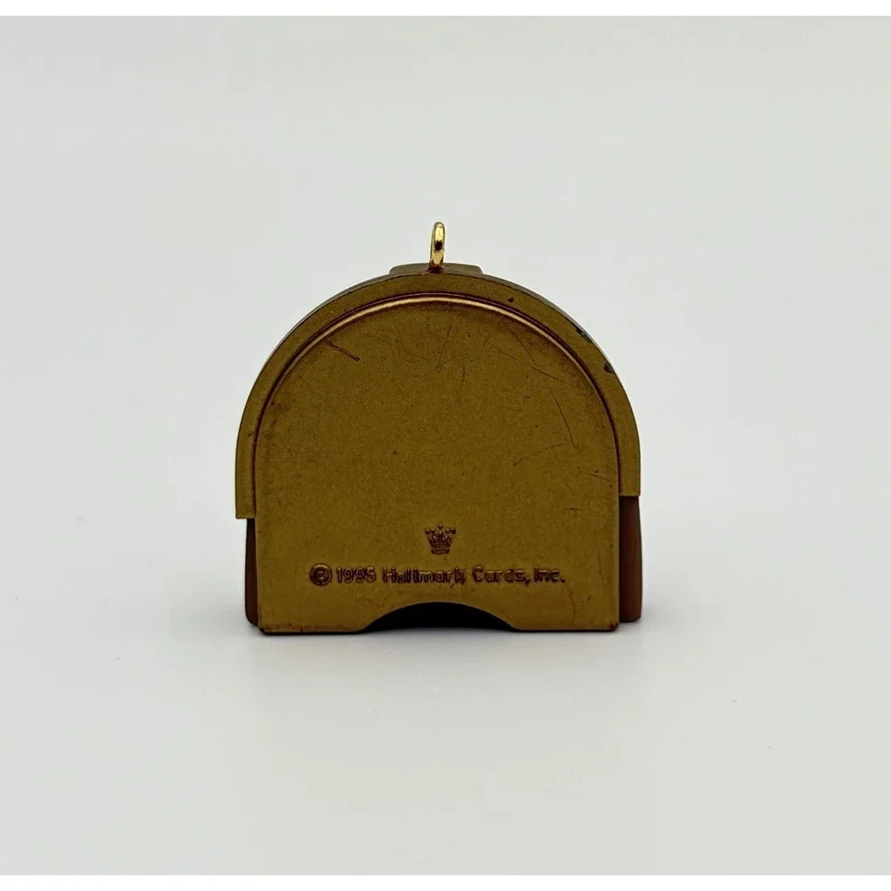 1995 Hallmark Keepsake Miniature Ornament Sugarplum Dreams Moving Dial Vintage